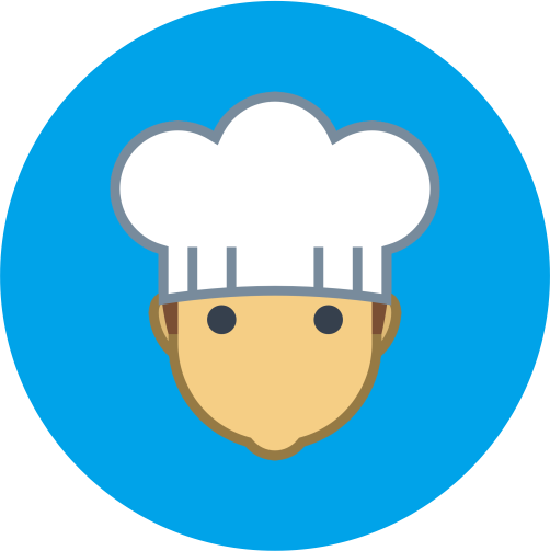 Milimilk - Icon - Cooking blue