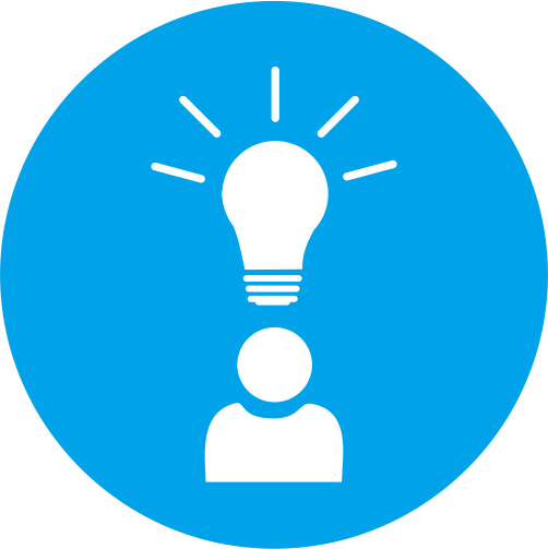 Milimilk - Icon - Entrepreneur blue